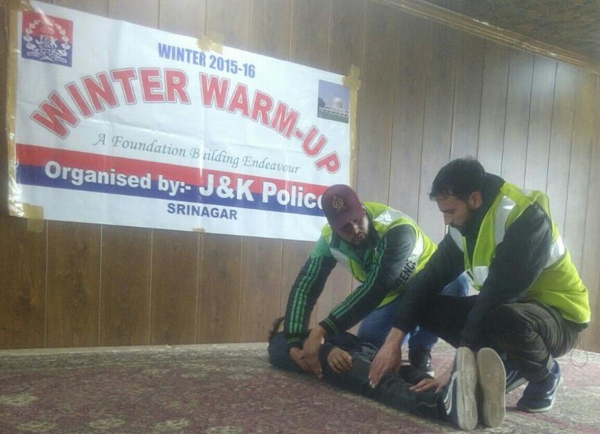 Civil Defence organizes training for youth, during Winter Warm-up camp